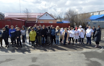 Тренировка по эвакуации в случае пожара