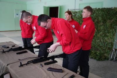 В техникуме прошла зарница