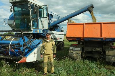 Закончилась уборка пшеницы