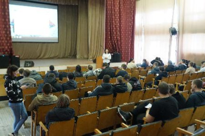 Встреча обучающихся выпускных групп с представителем корпорации "Синергия"