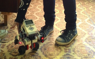 Робот-сигвей (Gyro Boy) из Lego Mindstorms